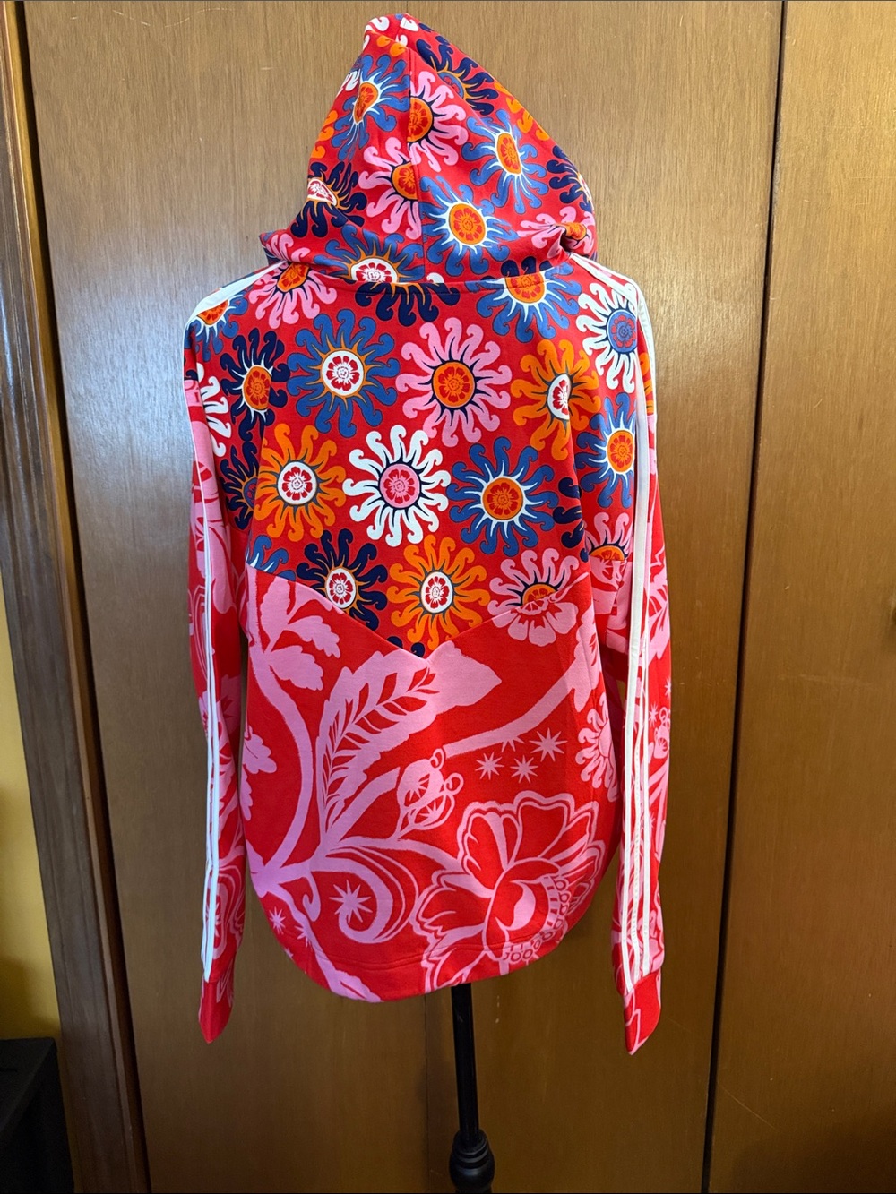 Adidas x FARM Rio Floral Hoodie & Flared Pants Set – NWT | Size 1X - Picture 8 of 16